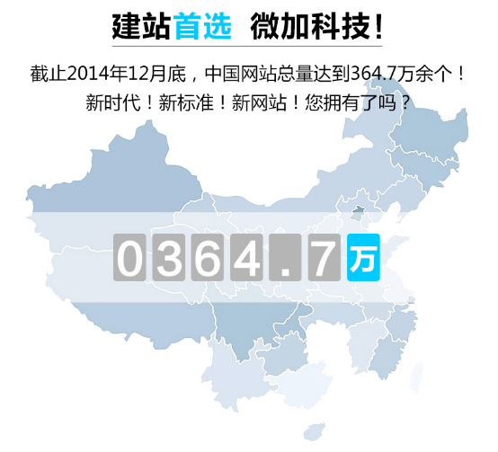 2014年中国网站总数量